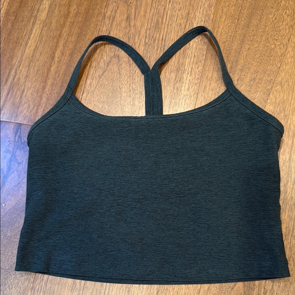 Beyond Yoga green Crop Top